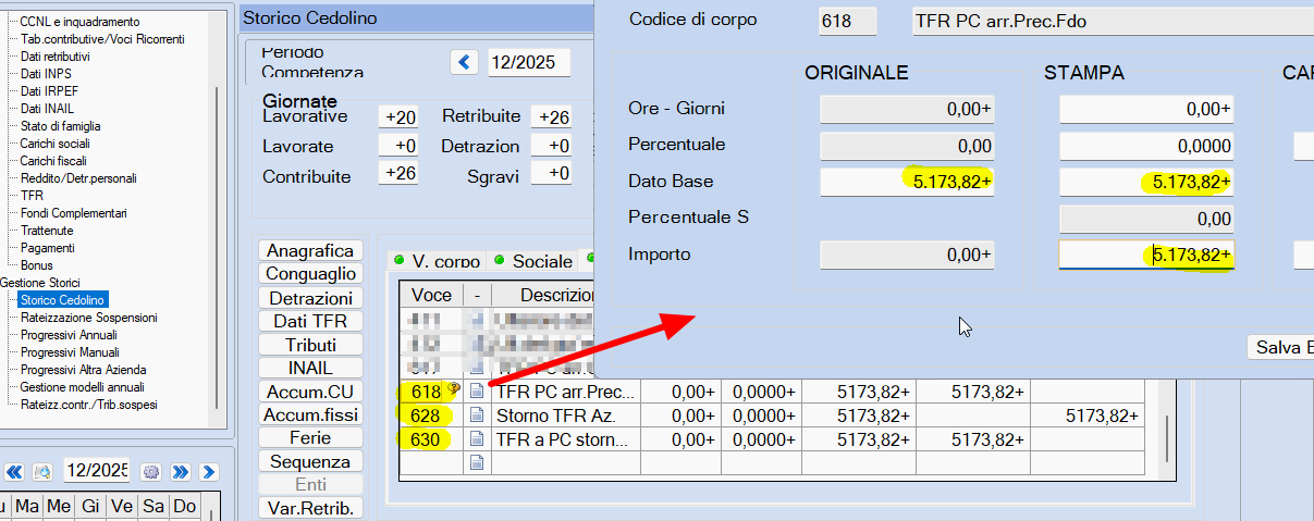 Versamento a previdenza complementare fondo pensione del TFR maturato in più di un anno
