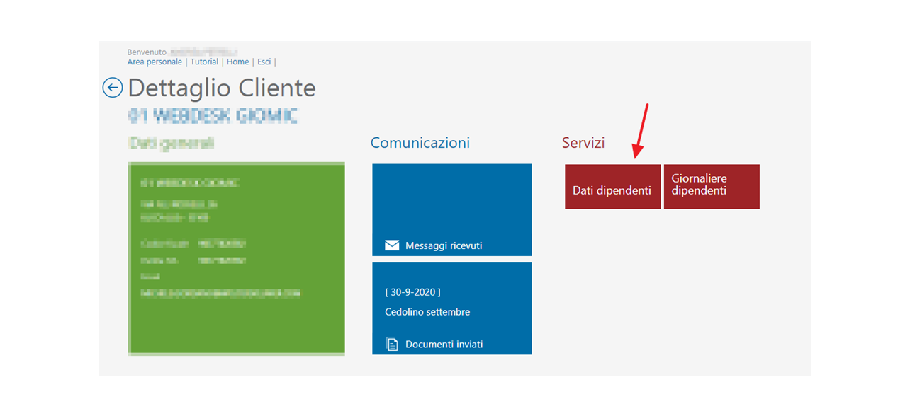 webdesk dati dipendenti