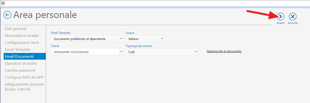 Webdesk Area Personale 2