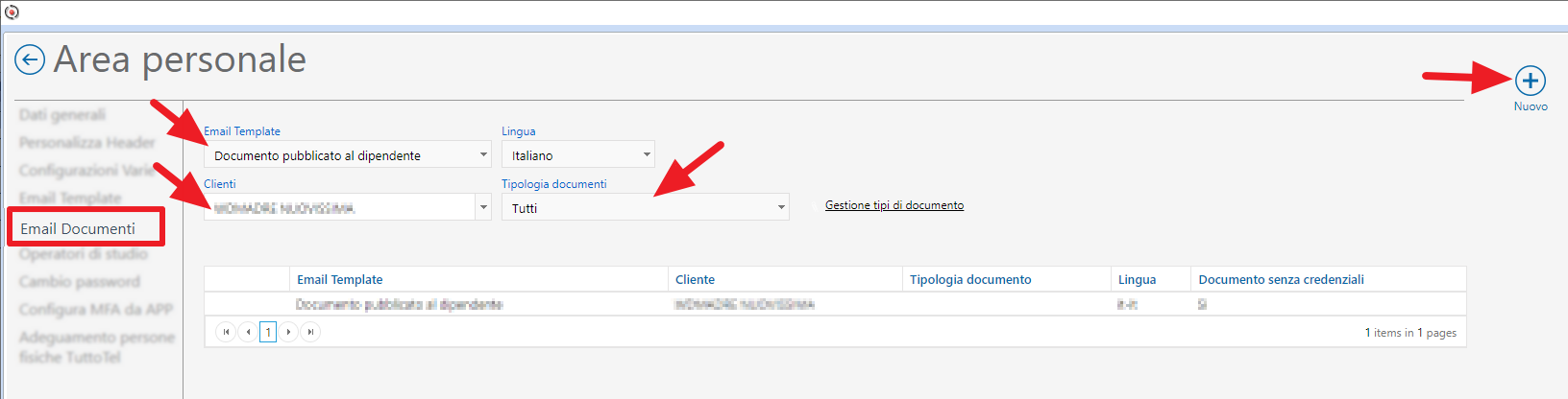 Webdesk Area Personale 1