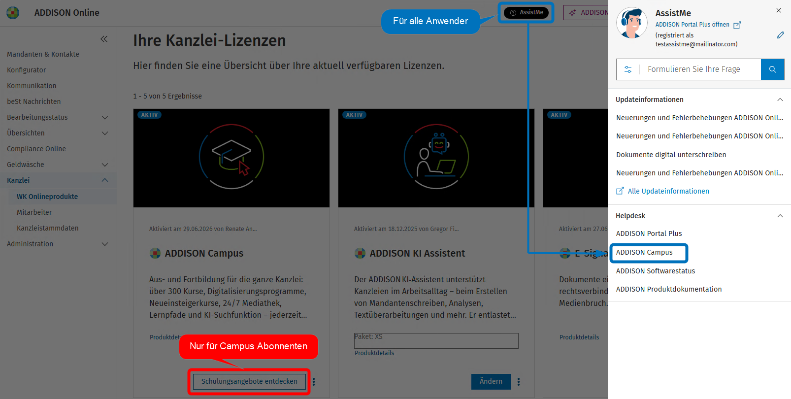 Campus Login über AssistMe.png