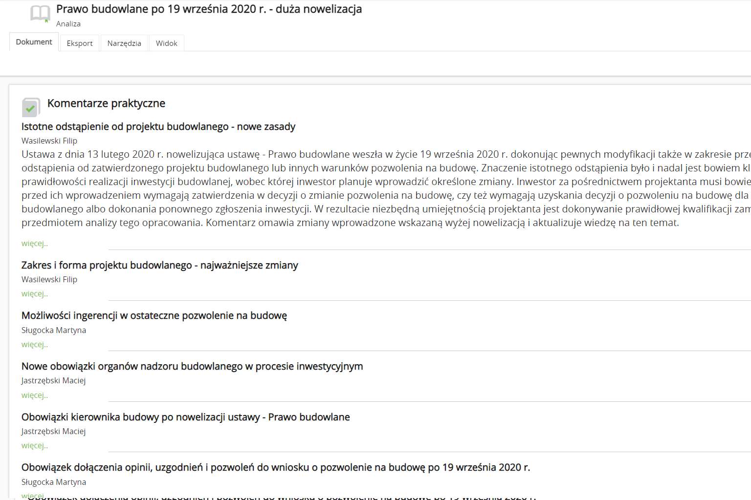 Prawo budowlane po 19 września 2020 r. - duża nowelizacja 