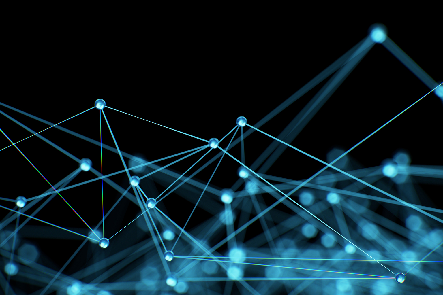 Abstract network connection background