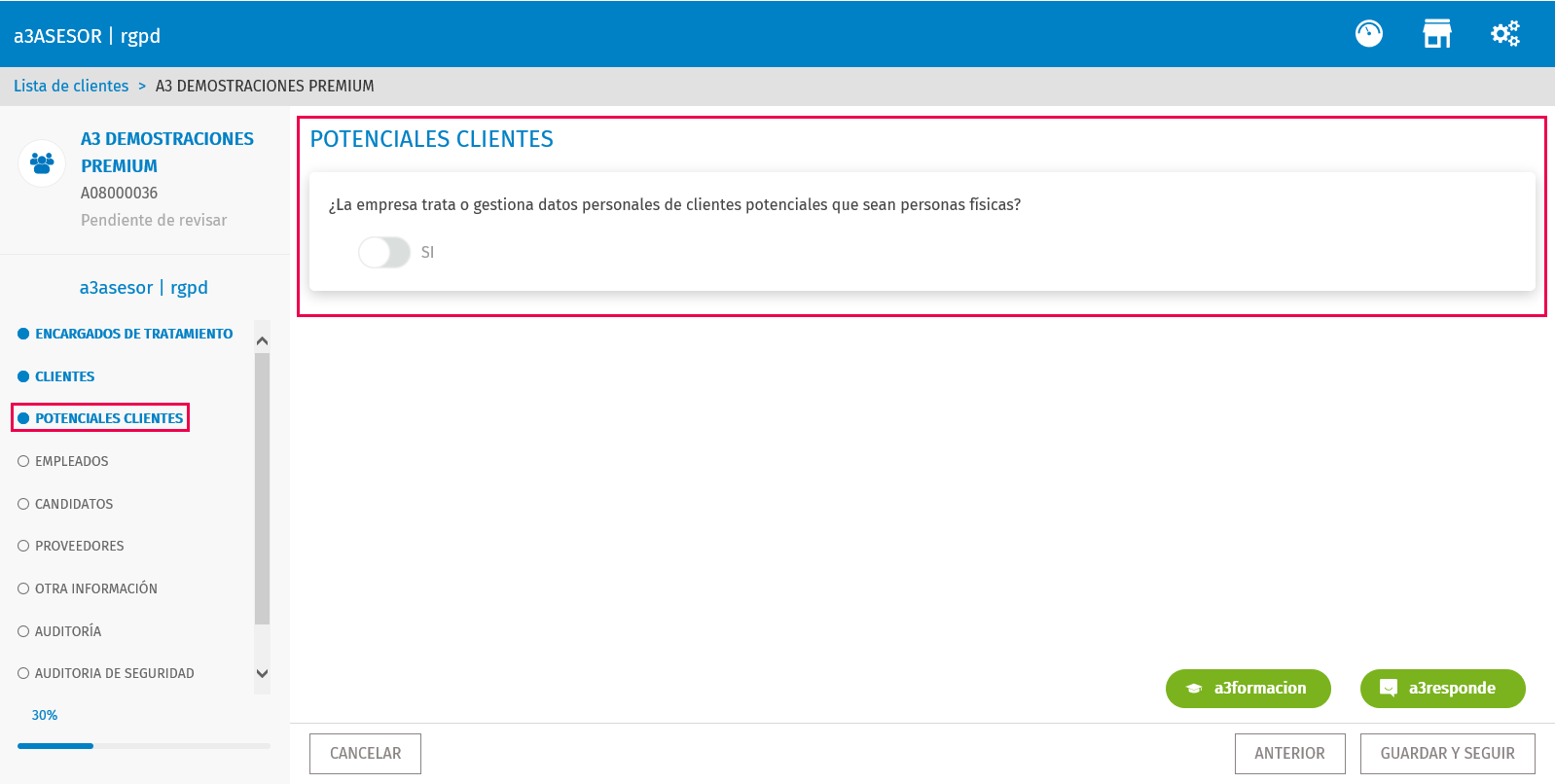 clientes potenciales
