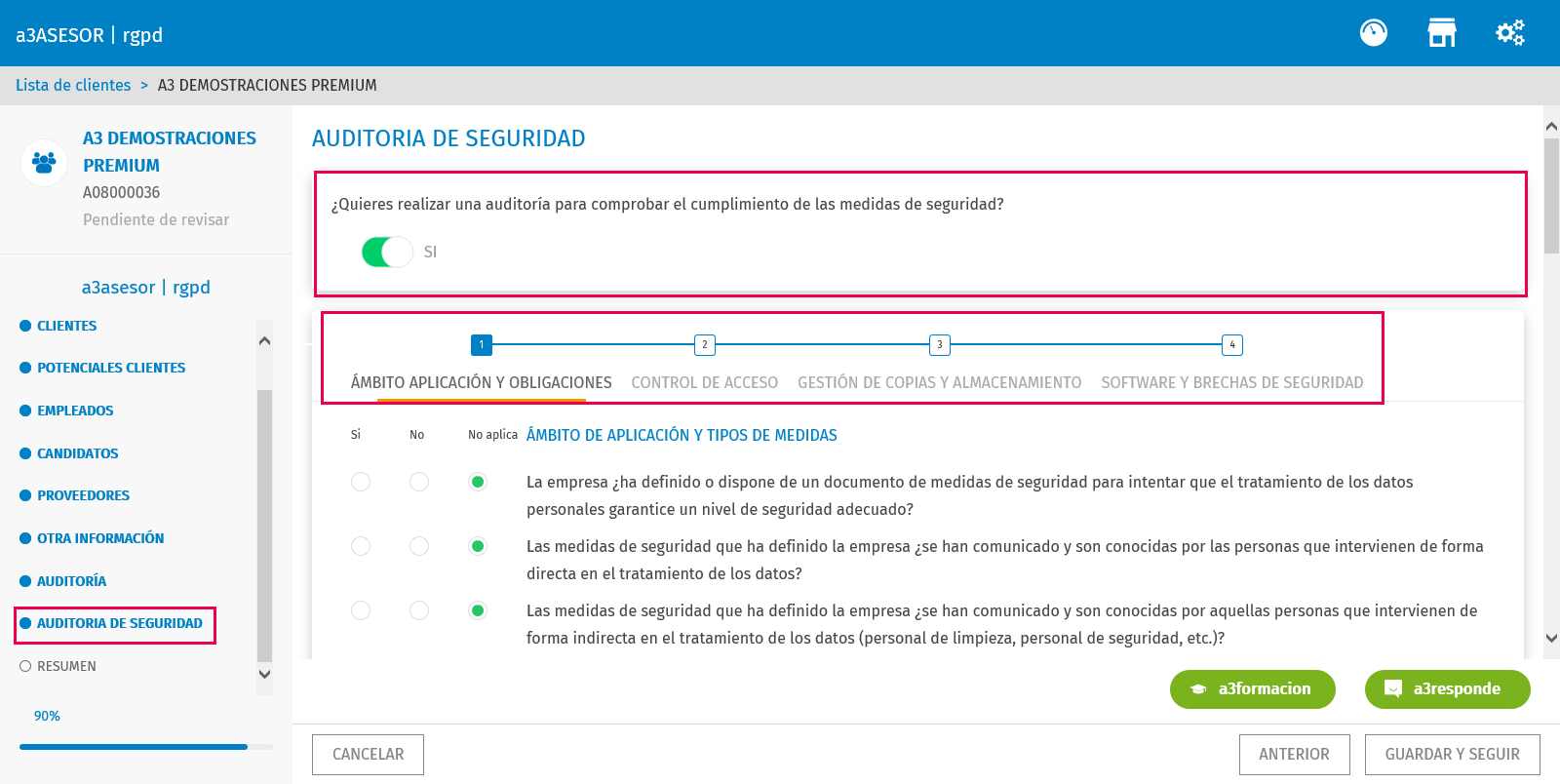 Auditoria de seguridad