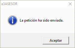 peticion enviada