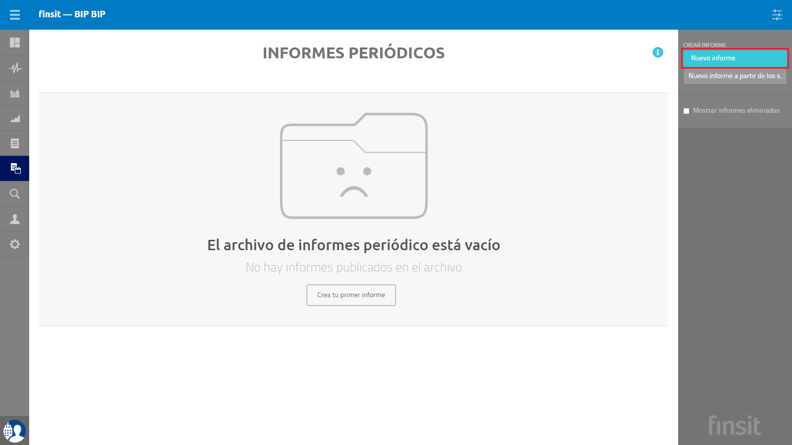 Informes periodicos Nuevo informe