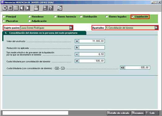 Liquidación