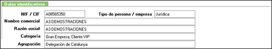 Datos identificativos
