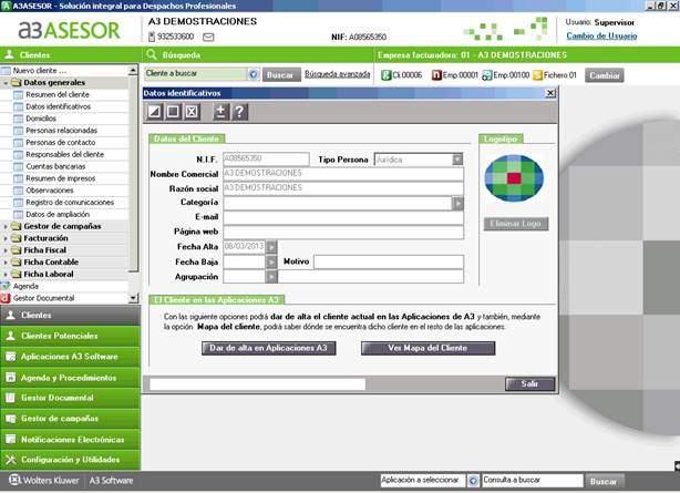 Datos identificativos