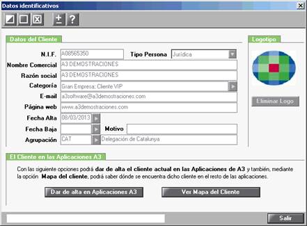 Datos identificativos