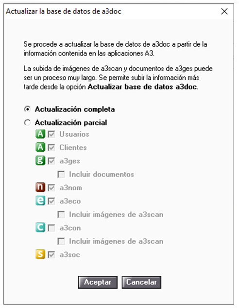 opciones doc cloud