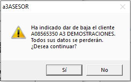 aviso eliminación