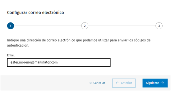 configurar correo electronico