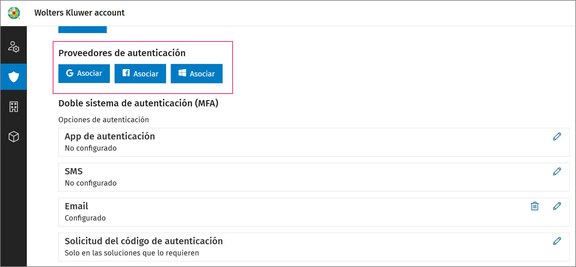 proveedores autenticacion
