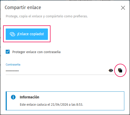 copiar enlace