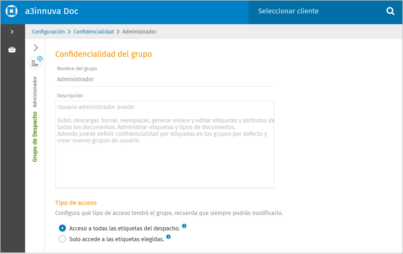 grupo despacho
