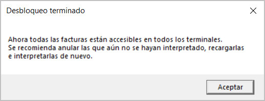 aviso desbloqueado