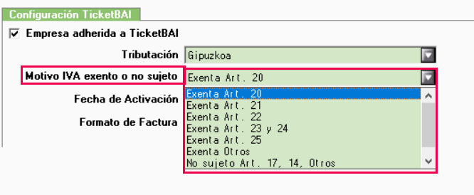 motivo exento