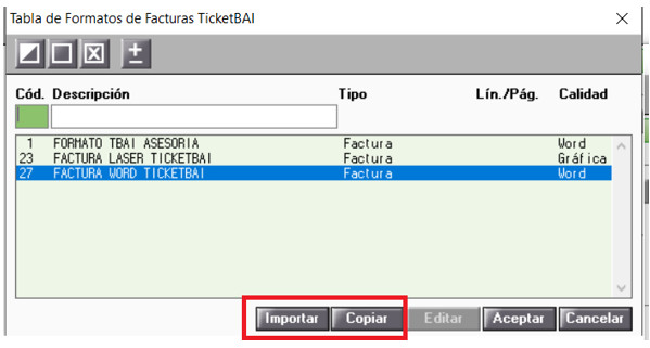 importar copiar