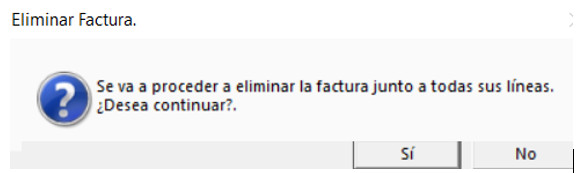aviso eliminar