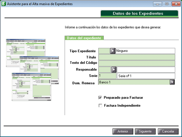 Datos del expediente