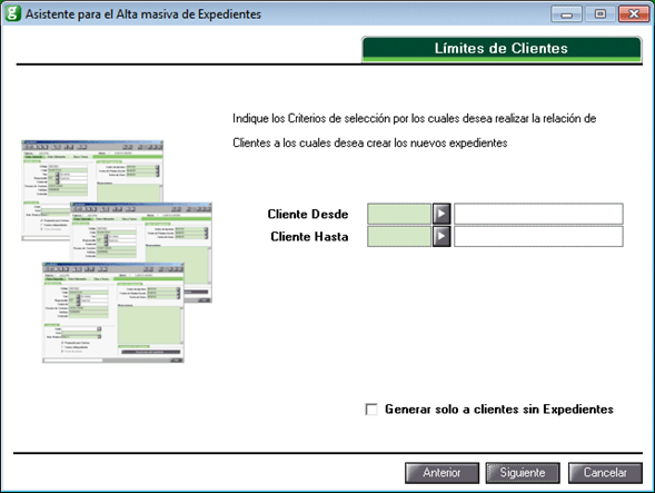 Límites del cliente