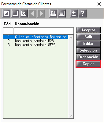 Formatos de Cartas de Clientes