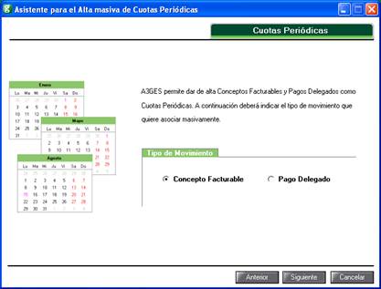 Asistente de cuotas