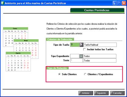 Asistente de cuotas