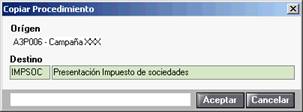 Copiar procedimientos