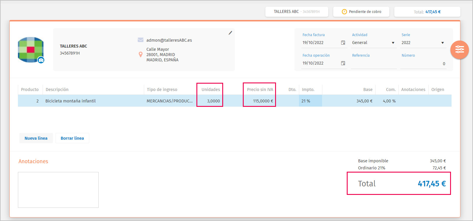 visualización documentos