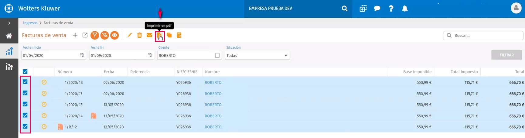 generar pdf