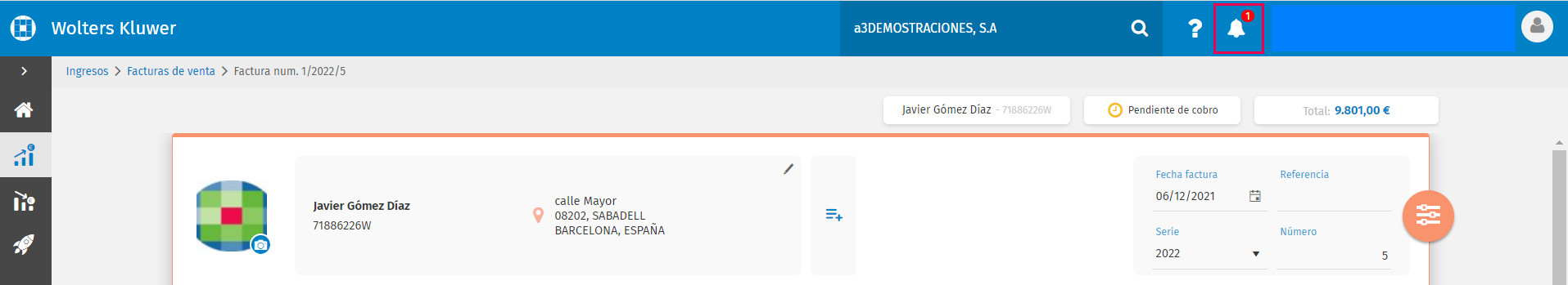notificacion campana