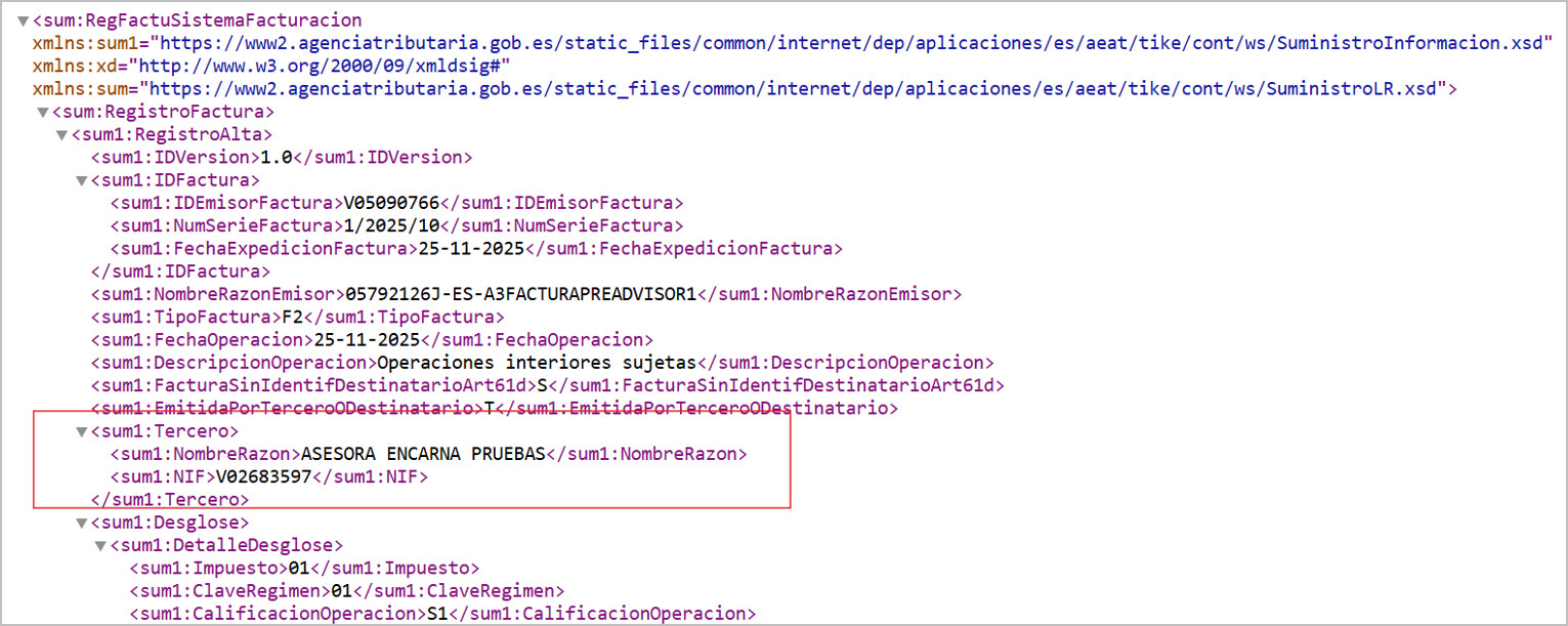 fichero xml