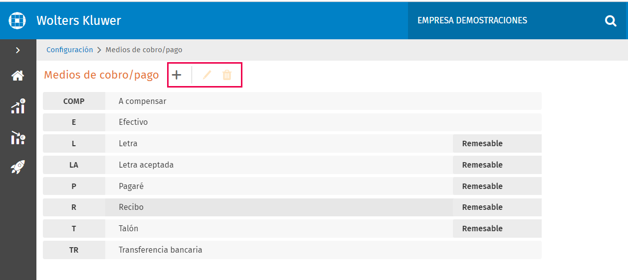 botones eleminiar