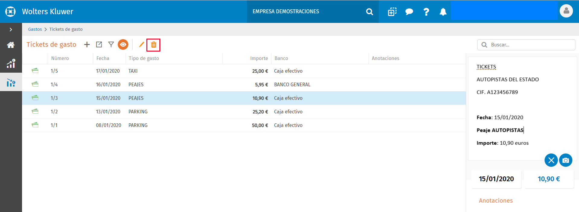 eliminar
