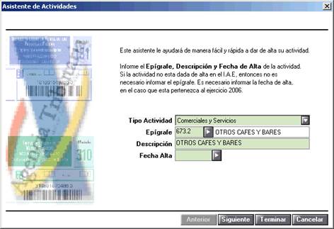 Asistente de actividades