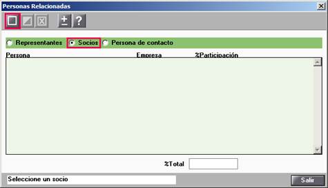 Alta socios