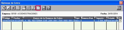 Remesas de cobro