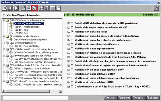 Enlace con la Agencia Tributaria del Modelo 036