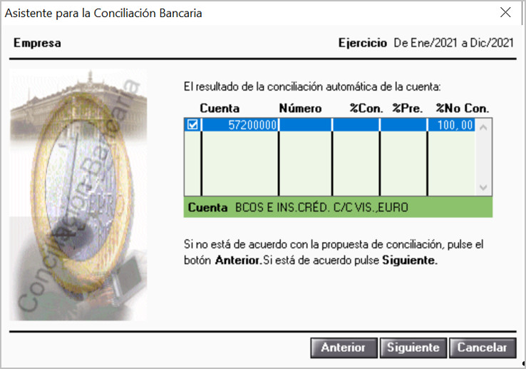 conciliacion automatica