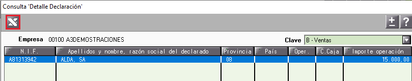 Modelo 347 Consulta Detalle Declaracion