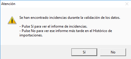 incidencias