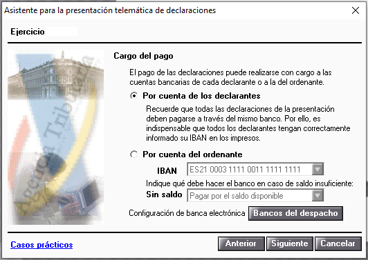 nrc cargo del pago