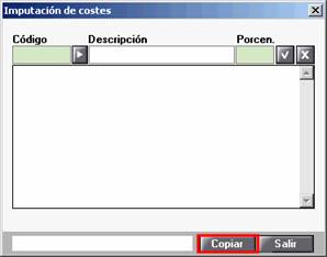 Imputación de costes
