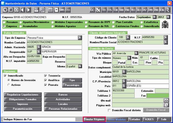 Mantenimiento de datos