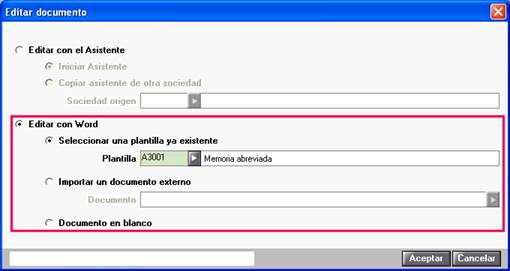 Editar documento