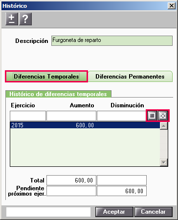Historico Diferencias Temporales