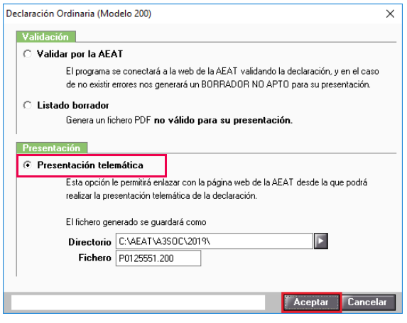presentar